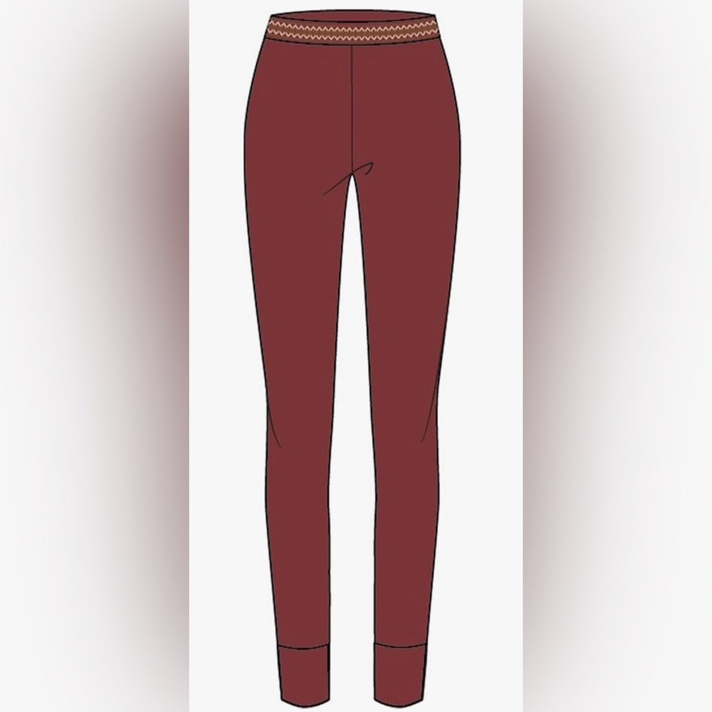 UGG workout set- Gwendolyn bralette & Paloma leggings, Color: Rubious Uggbraid - Picture 3 of 10